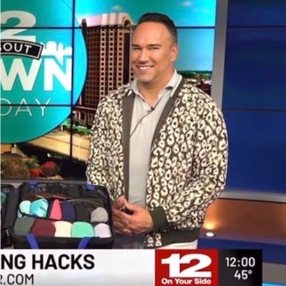 Scotch & Soda Brown and Tan Bomber Jacket